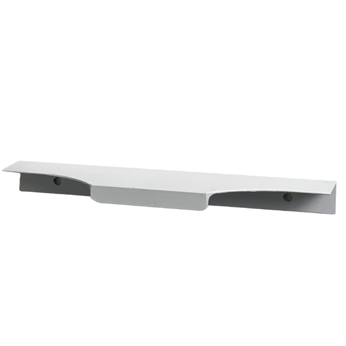 Kit 10 Puxadores para Móveis Clean Cava Alumínio Branco 200mm Aluminium Decor