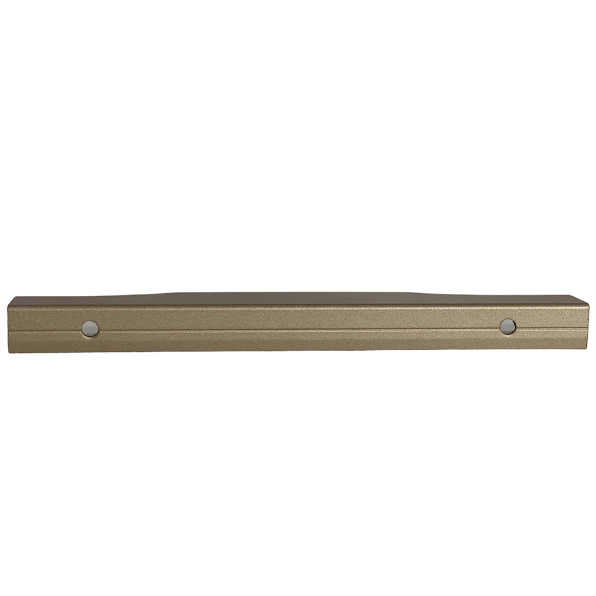 Kit 10 Puxadores para Móveis Clean Cava Alumínio Champanhe 180mm Aluminium Decor