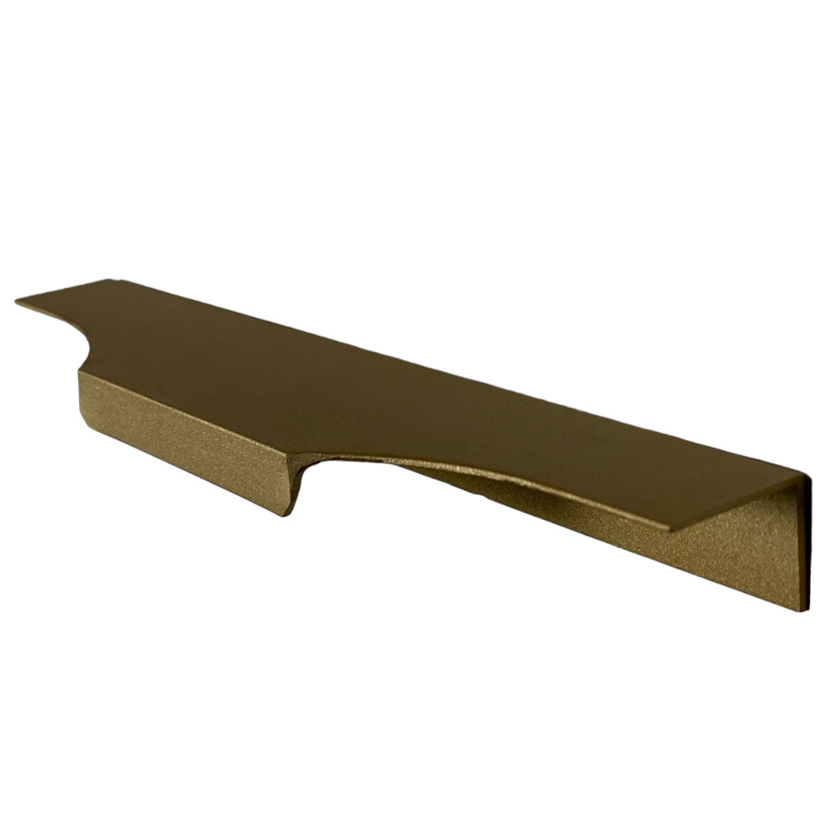 Kit 10 Puxadores para Móveis Clean Cava Alumínio Ouro 200mm Aluminium Decor