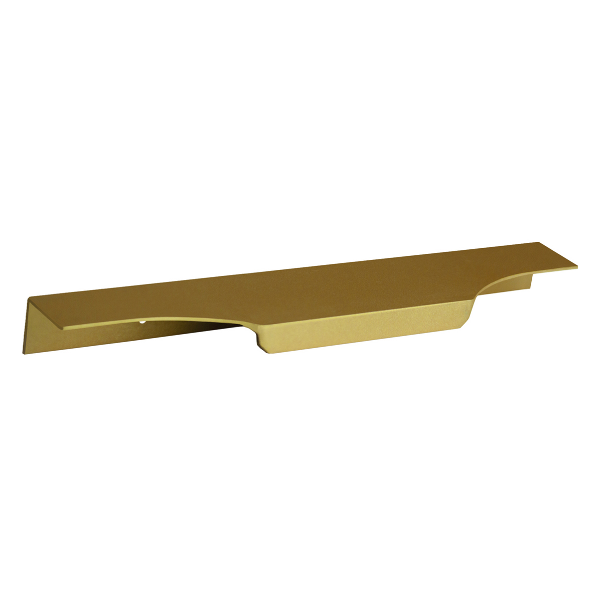 Kit 10 Puxadores para Móveis Clean Cava Alumínio Ouro 200mm Aluminium Decor