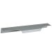Kit 10 Puxadores para Móveis Clean Cava Alumínio Prata 180mm Aluminium Decor