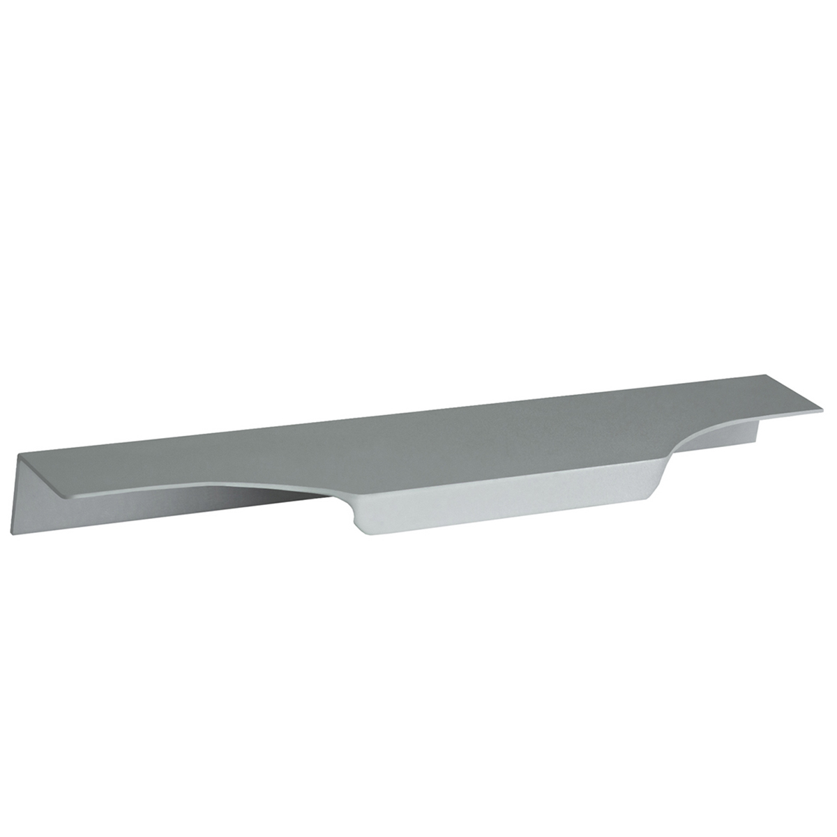 Kit 10 Puxadores para Móveis Clean Cava Alumínio Prata 180mm Aluminium Decor