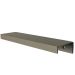 Kit 10 Puxadores para Móveis Clean Reto Alumínio Champagne 125mm Aluminium Decor