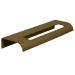 Kit 10 Puxadores para Móveis Thin Reto Alumínio Ouro 125mm Aluminium Decor