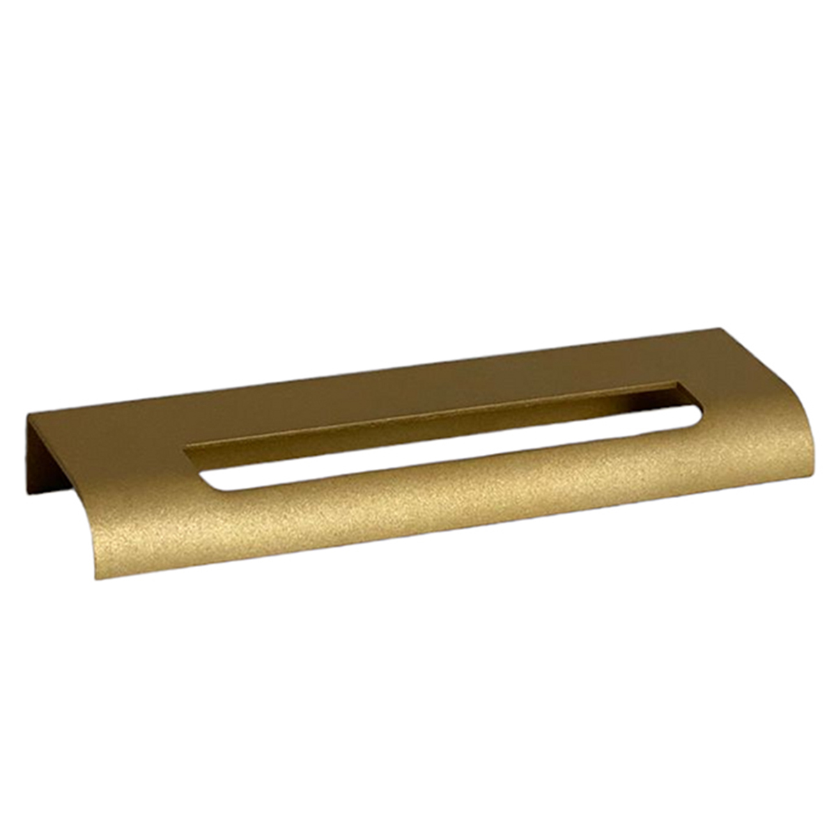 Kit 10 Puxadores para Móveis Thin Reto Alumínio Ouro 125mm Aluminium Decor