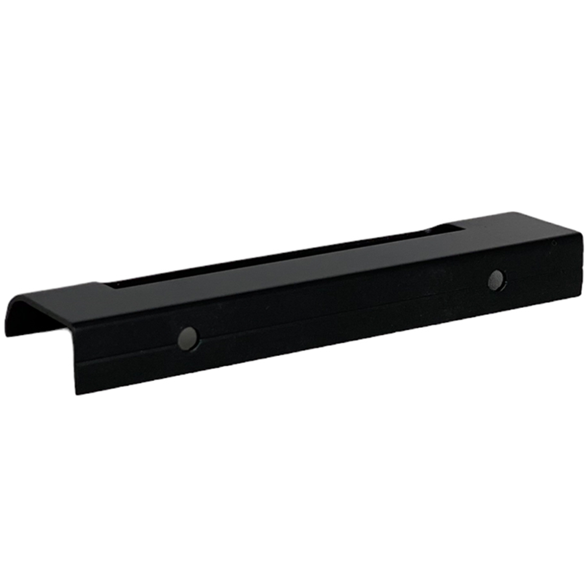 Kit 10 Puxadores para Móveis Thin Reto Alumínio Preto 125mm Aluminium Decor