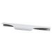 Kit 10 Puxadores para Móveis Wave Cava Alumínio Branco 180mm Aluminium Decor