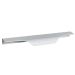 Kit 10 Puxadores para Móveis Wave Cava Alumínio Branco 180mm Aluminium Decor
