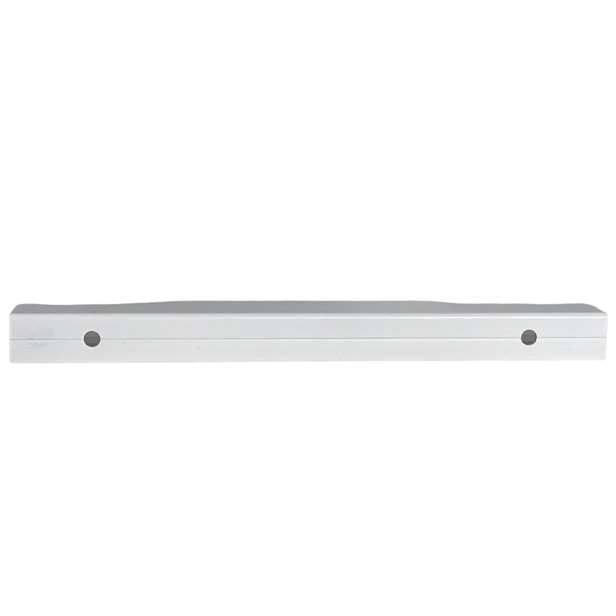 Kit 10 Puxadores para Móveis Wave Cava Alumínio Branco 180mm Aluminium Decor