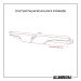 Kit 10 Puxadores para Móveis Wave Cava Alumínio Branco 180mm Aluminium Decor