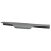 Kit 10 Puxadores para Móveis Wave Cava Alumínio Prata 180mm Aluminium Decor
