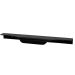 Kit 10 Puxadores para Móveis Wave Cava Alumínio Preto 180mm Aluminium Decor