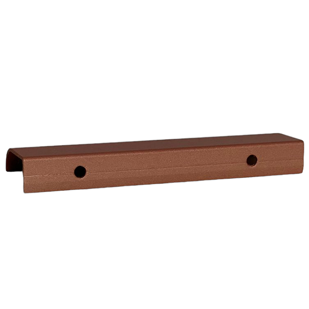 Kit 10 Puxadores para Móveis Wave Reto Alumínio Cobre 125mm Aluminium Decor
