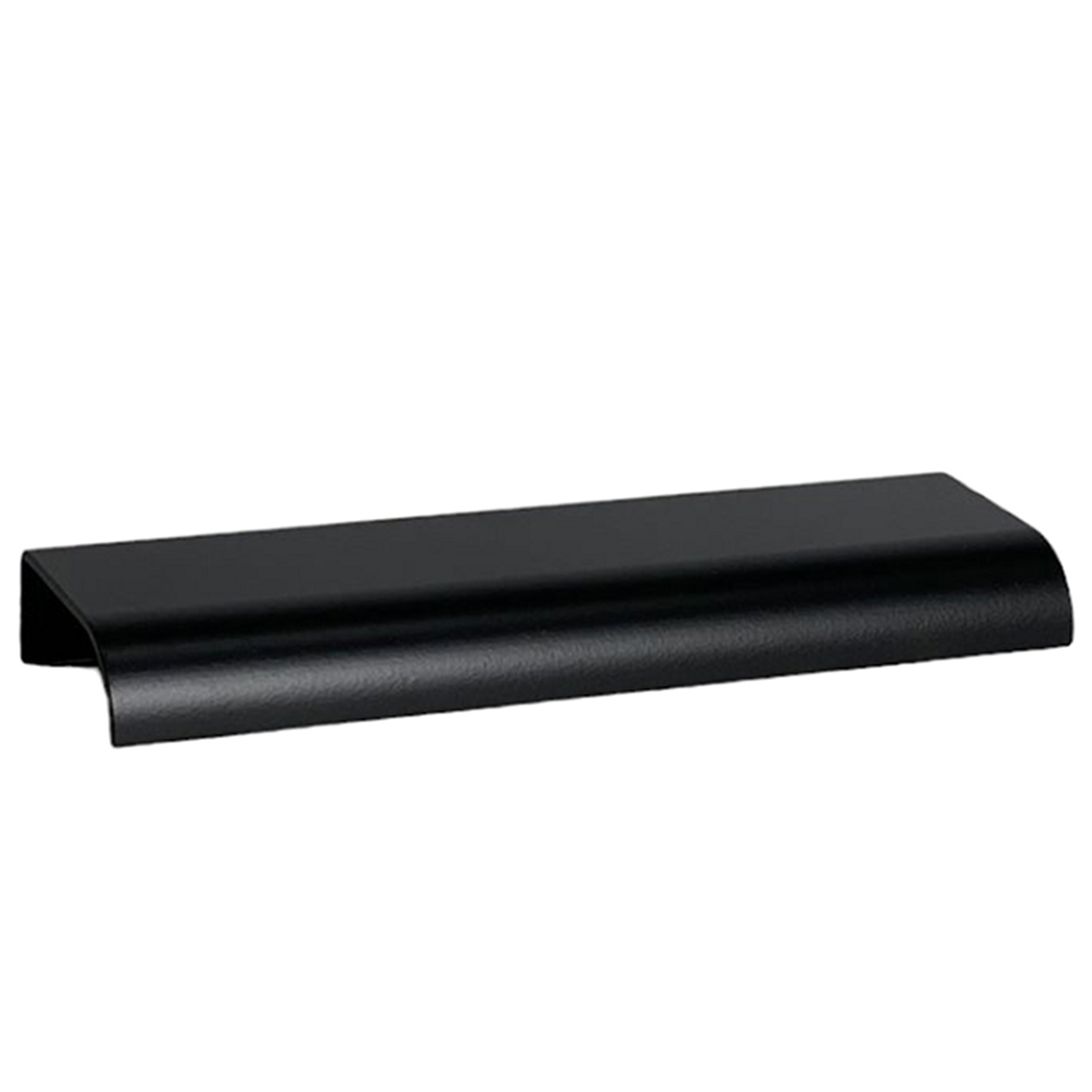 Kit 10 Puxadores para Móveis Wave Reto Alumínio Preto 125mm Aluminium Decor