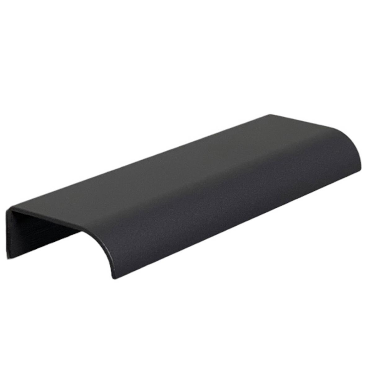 Kit 10 Puxadores para Móveis Wave Reto Alumínio Titânio 125mm Aluminium Decor