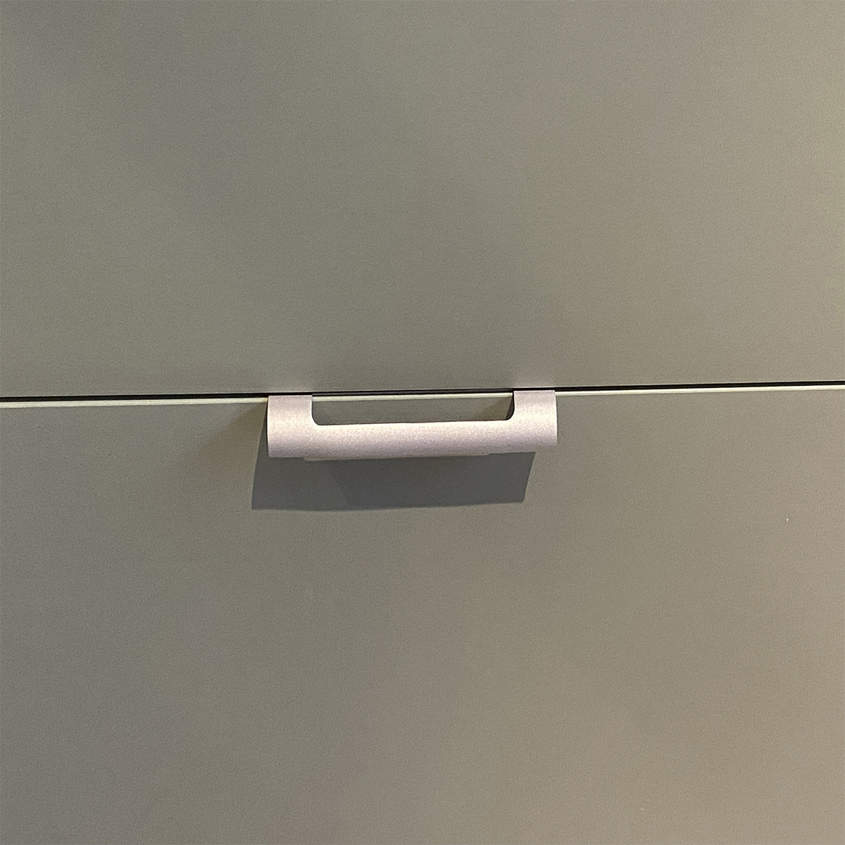 Kit 20 Puxadores para Móveis Thin Reto Alumínio Prata 125mm Aluminium Decor