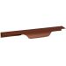 Kit 20 Puxadores para Móveis Wave Cava Alumínio Cobre 180mm Aluminium Decor