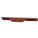 Kit 20 Puxadores para Móveis Wave Cava Alumínio Cobre 180mm Aluminium Decor