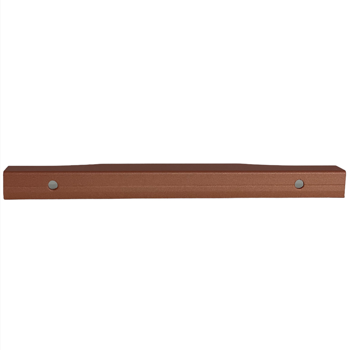 Kit 20 Puxadores para Móveis Wave Cava Alumínio Cobre 180mm Aluminium Decor