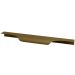 Kit 20 Puxadores para Móveis Wave Cava Alumínio Ouro 180mm Aluminium Decor