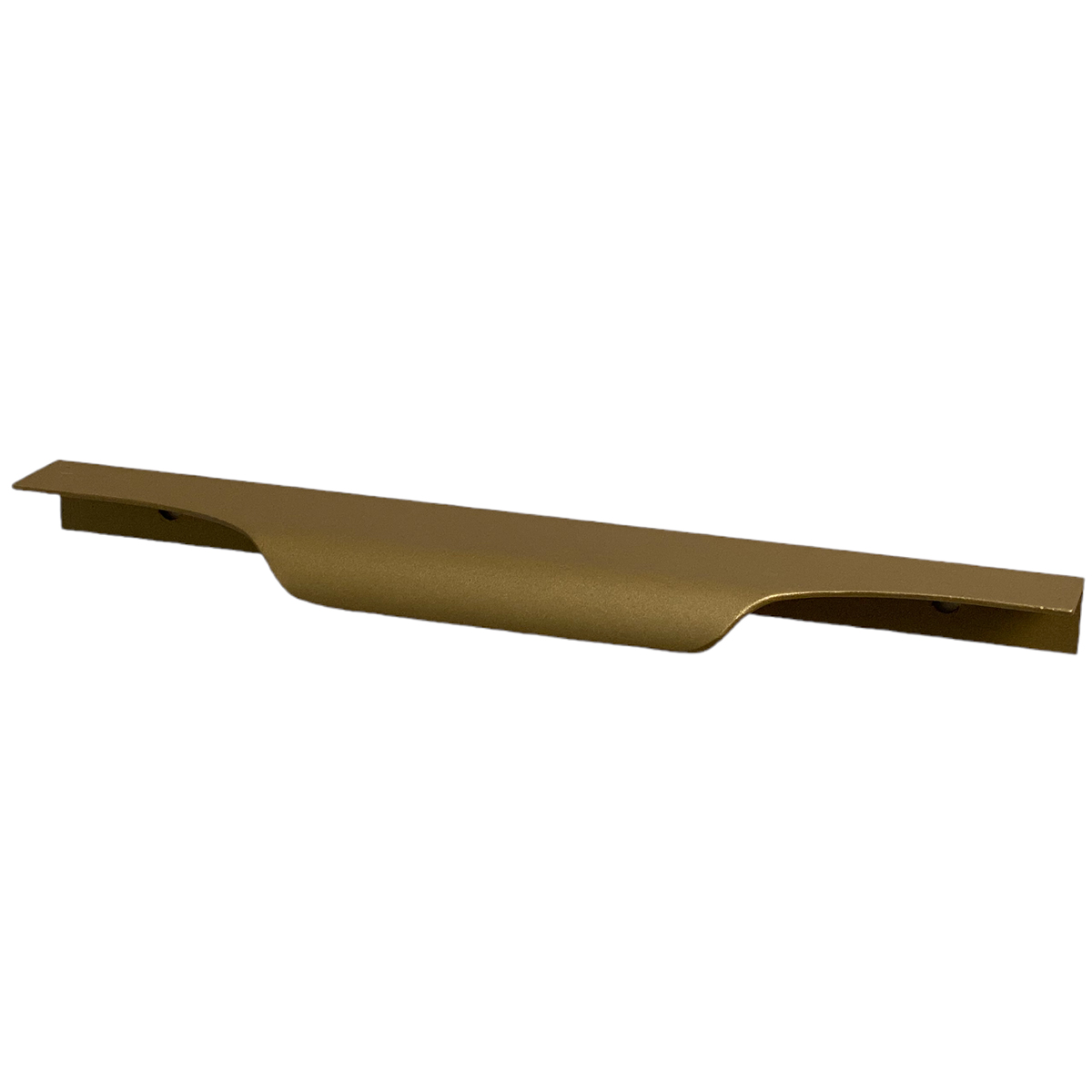Kit 20 Puxadores para Móveis Wave Cava Alumínio Ouro 180mm Aluminium Decor