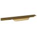 Kit 20 Puxadores para Móveis Wave Cava Alumínio Ouro 180mm Aluminium Decor