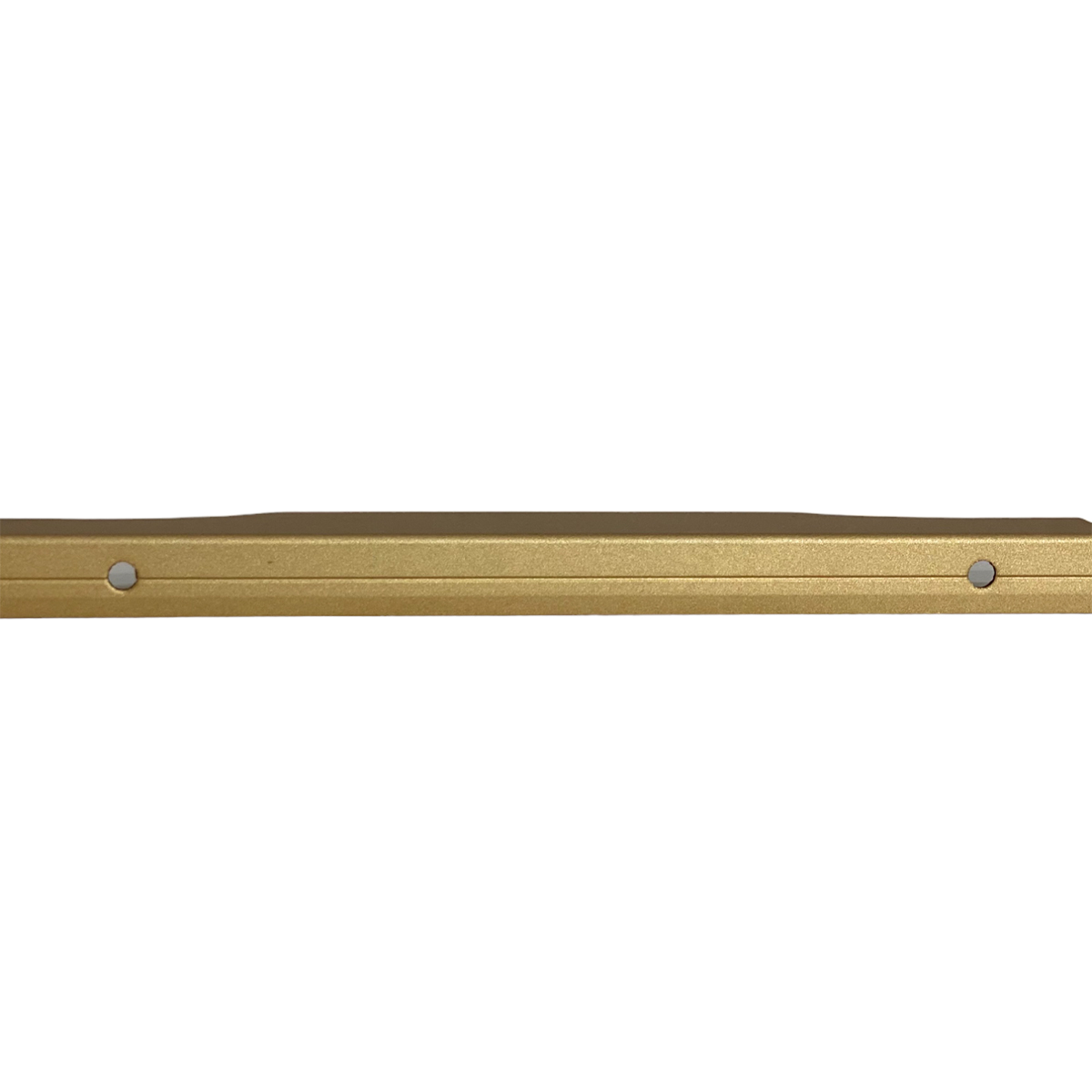 Kit 20 Puxadores para Móveis Wave Cava Alumínio Ouro 180mm Aluminium Decor