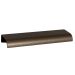 Kit 20 Puxadores para Móveis Wave Reto Alumínio Ouro Envelhecido 125mm Aluminium Decor