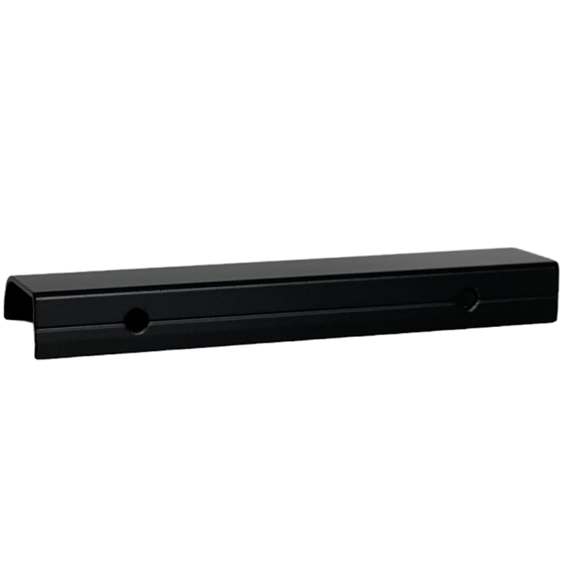 Kit 20 Puxadores para Móveis Wave Reto Alumínio Preto 125mm Aluminium Decor