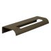 Kit 30 Puxadores para Móveis Thin Reto Alumínio Ouro Envelhecido 125mm Aluminium Decor