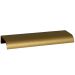 Kit 30 Puxadores para Móveis Wave Reto Alumínio Ouro 125mm Aluminium Decor