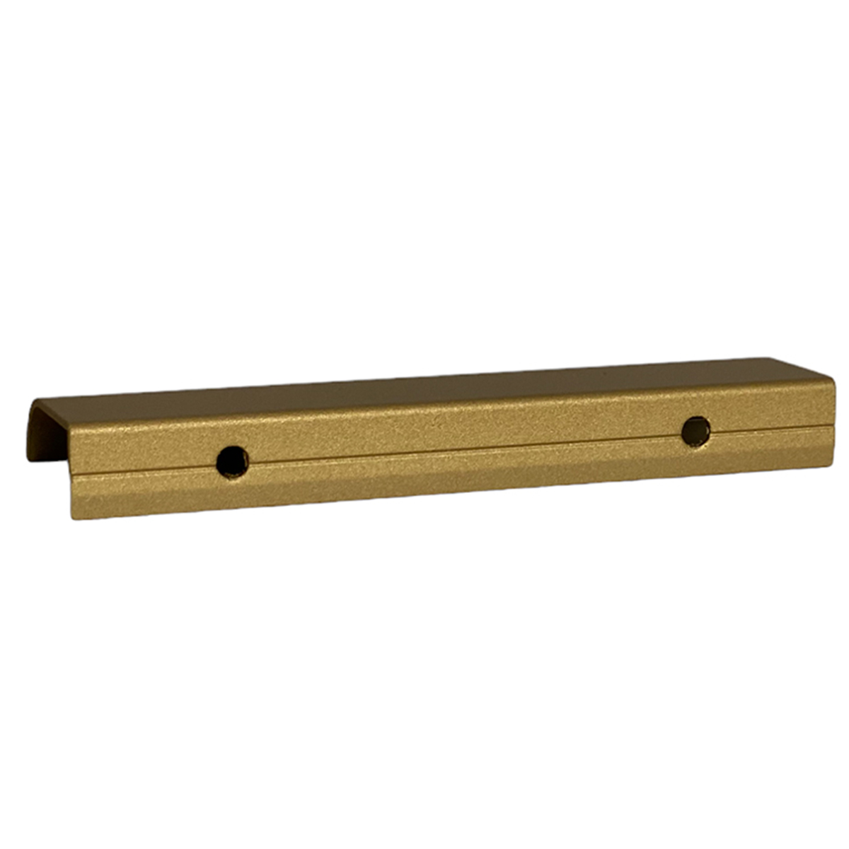 Kit 30 Puxadores para Móveis Wave Reto Alumínio Ouro 125mm Aluminium Decor