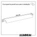 Kit 30 Puxadores para Móveis Wave Reto Alumínio Ouro 125mm Aluminium Decor