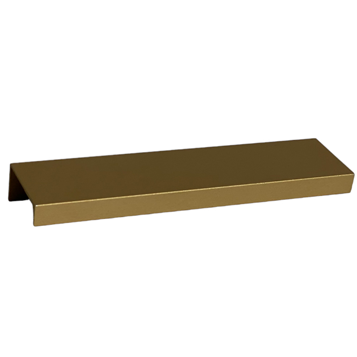 Kit 40 Puxadores para Móveis Clean Reto Alumínio Ouro 125mm Aluminium Decor