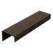 Kit 40 Puxadores para Móveis Clean Reto Alumínio Ouro Envelhecido 125mm Aluminium Decor