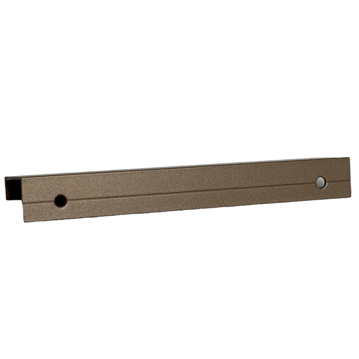 Kit 40 Puxadores para Móveis Clean Reto Alumínio Ouro Envelhecido 125mm Aluminium Decor