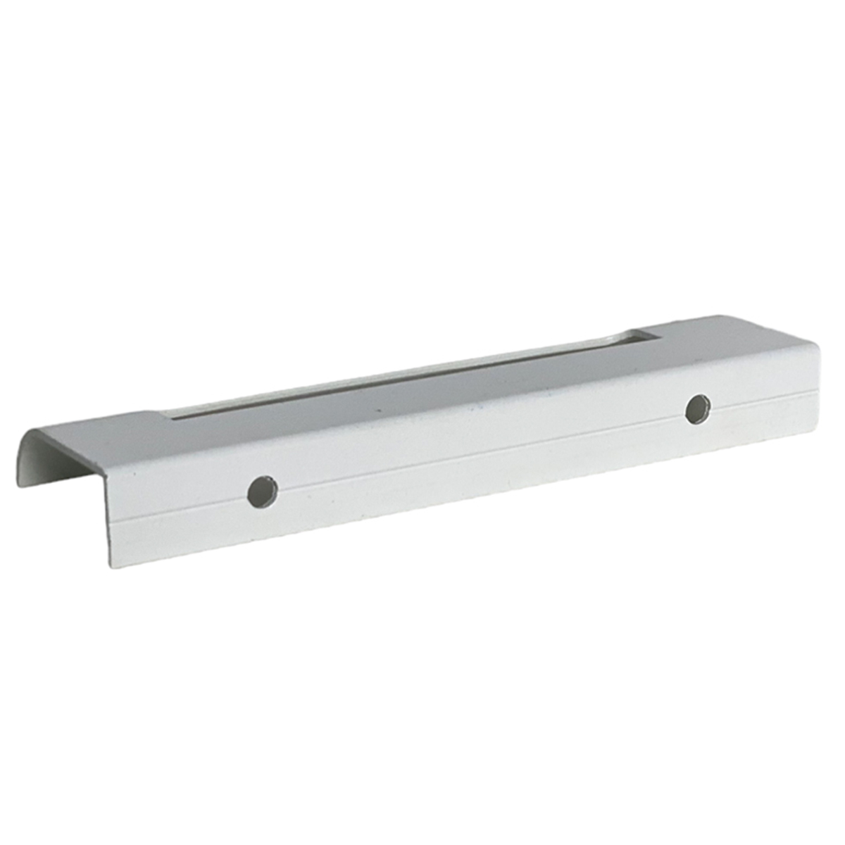 Kit 40 Puxadores para Móveis Thin Reto Alumínio Branco 125mm Aluminium Decor