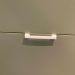 Kit 40 Puxadores para Móveis Thin Reto Alumínio Branco 125mm Aluminium Decor