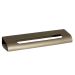 Kit 40 Puxadores para Móveis Thin Reto Alumínio Champagne 125mm Aluminium Decor