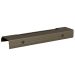 Kit 40 Puxadores para Móveis Thin Reto Alumínio Champagne 125mm Aluminium Decor