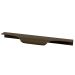 Kit 40 Puxadores para Móveis Wave Cava Alumínio Ouro Envelhecido 180mm Aluminium Decor