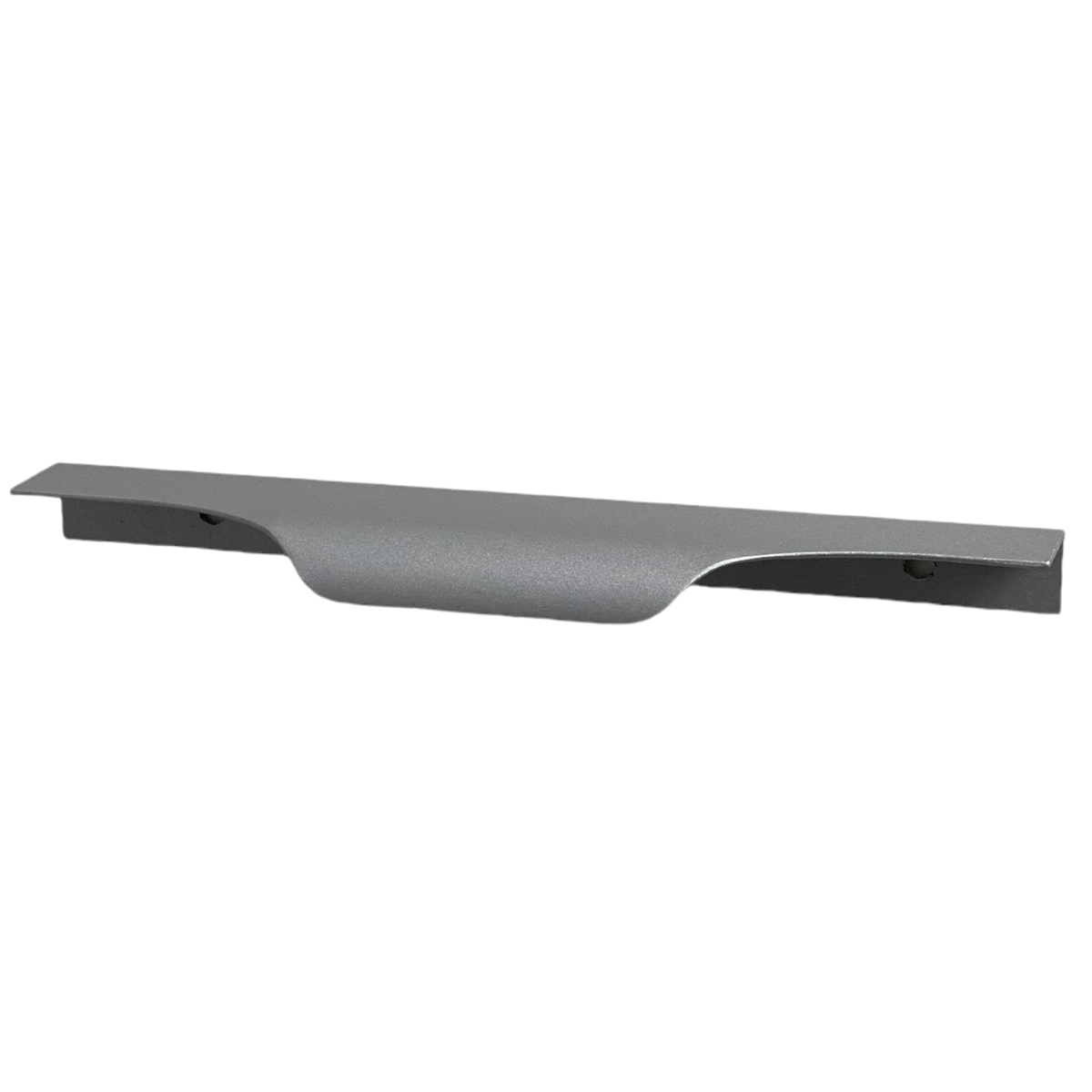 Kit 40 Puxadores para Móveis Wave Cava Alumínio Prata 180mm Aluminium Decor