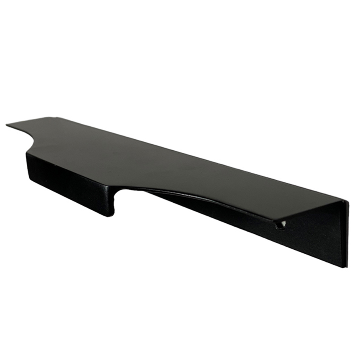 Kit 50 Puxadores para Móveis Clean Cava Alumínio Preto 180mm Aluminium Decor