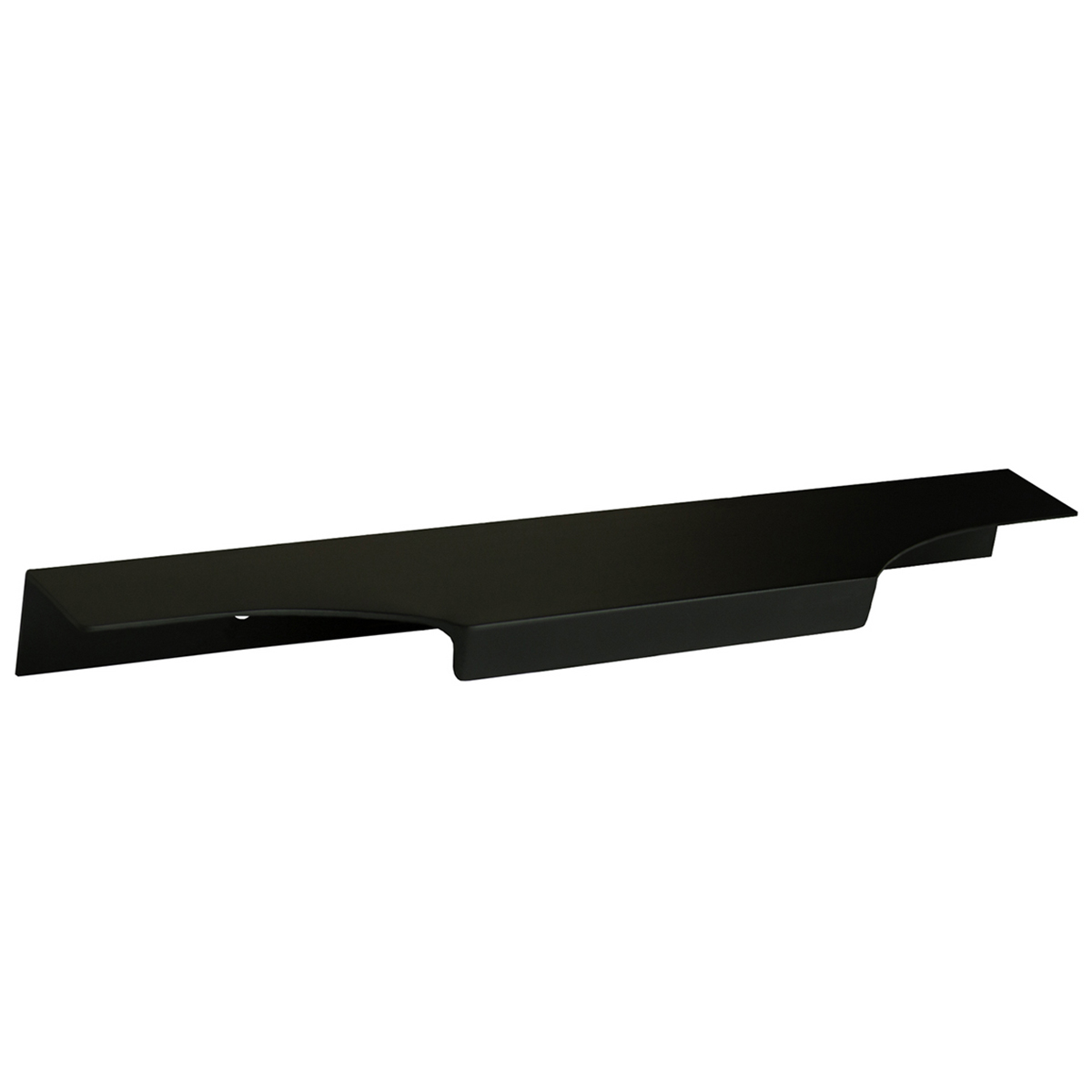 Kit 50 Puxadores para Móveis Clean Cava Alumínio Preto 180mm Aluminium Decor