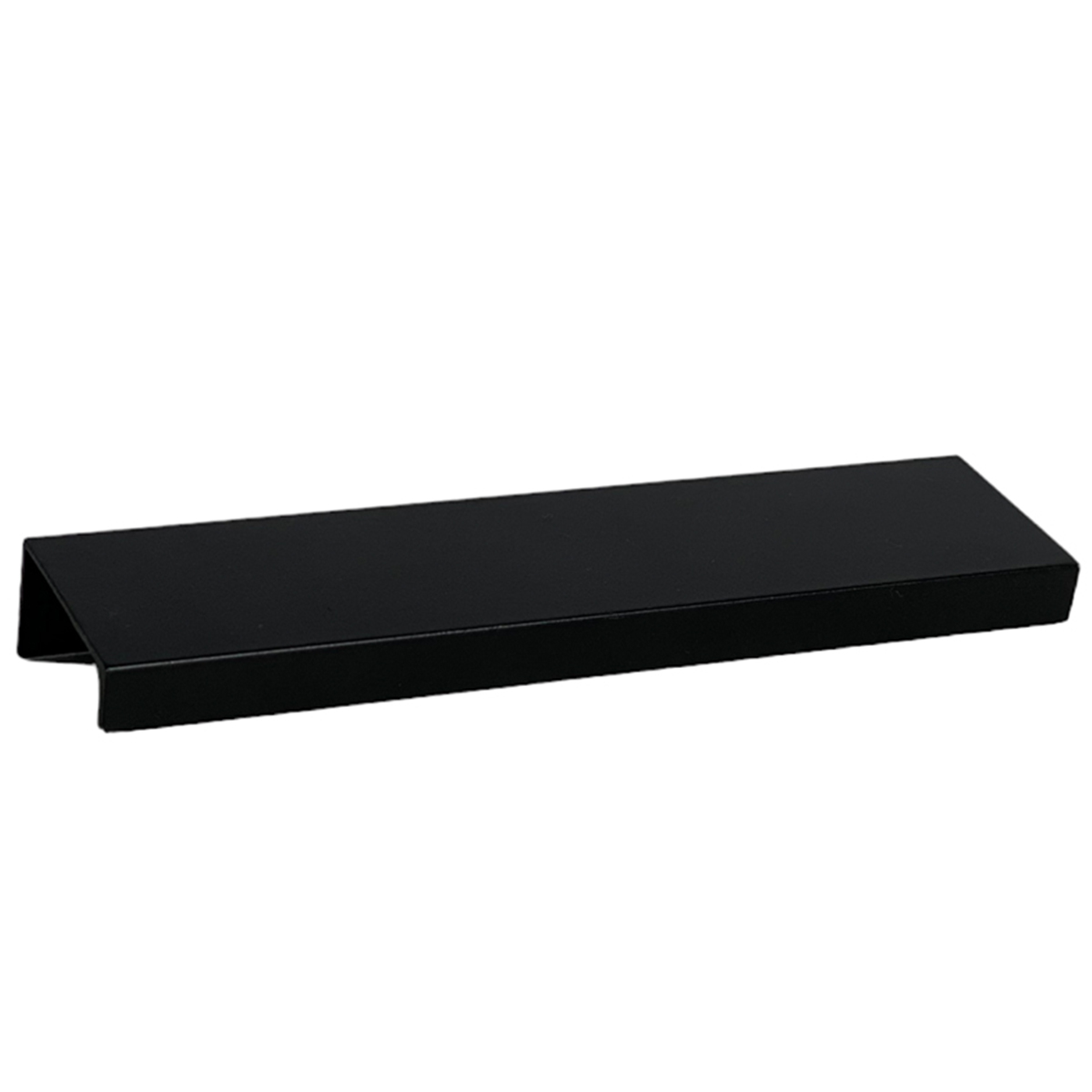 Kit 50 Puxadores para Móveis Clean Reto Alumínio Preto 125mm Aluminium Decor