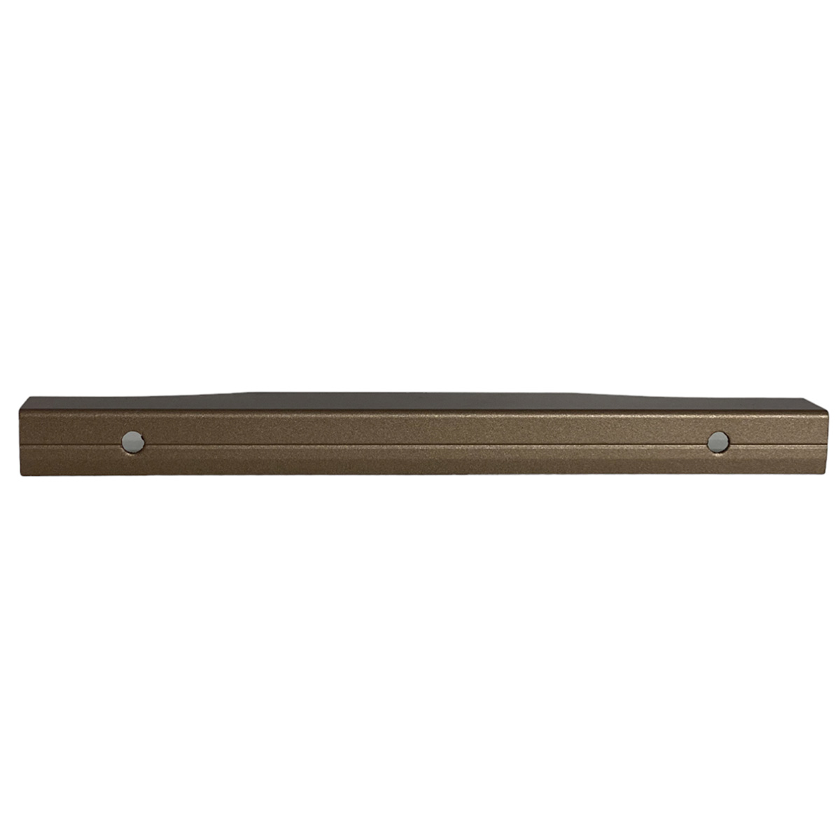 Kit 50 Puxadores para Móveis Wave Cava Alumínio Ouro Envelhecido 180mm Aluminium Decor