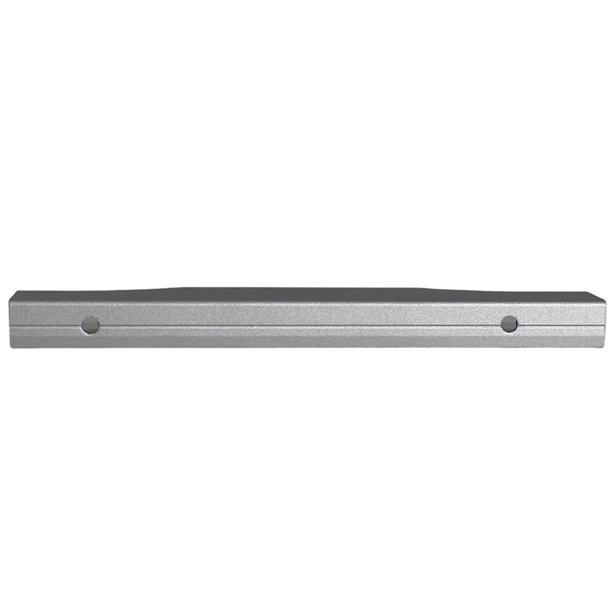 Kit 50 Puxadores para Móveis Wave Cava Alumínio Prata 180mm Aluminium Decor
