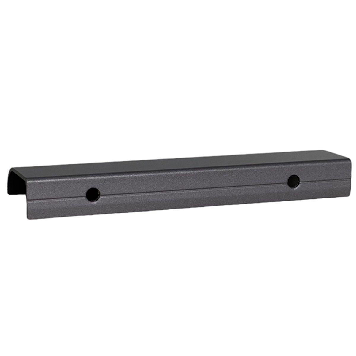 Kit 50 Puxadores para Móveis Wave Reto Alumínio Titânio 125mm Aluminium Decor