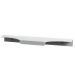 Puxador para Móveis Clean Cava Alumínio Branco 180mm Aluminium Decor