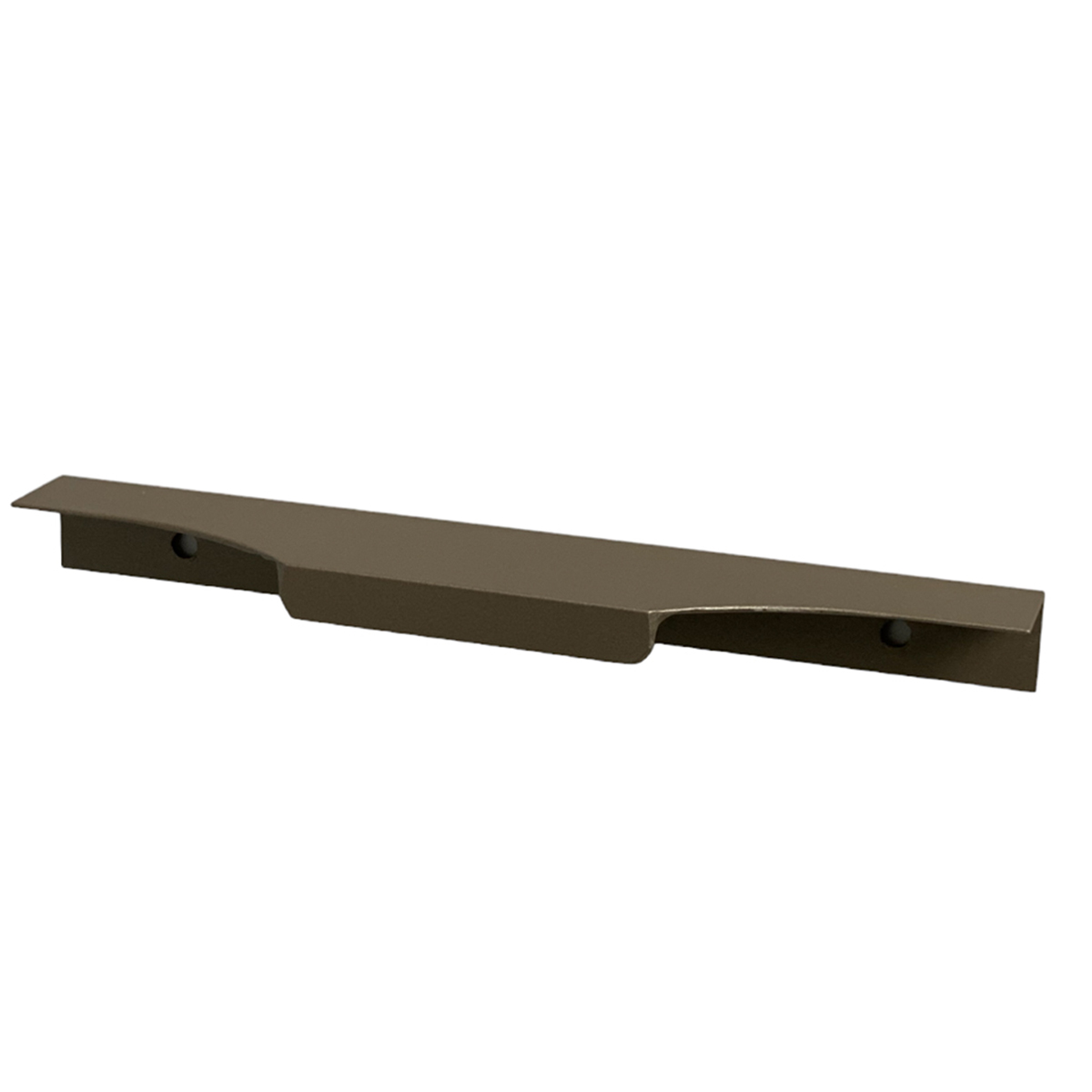Puxador para Móveis Clean Cava Alumínio Champagne 200mm Aluminium Decor